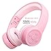 Kids Bluetooth Headphones Yusonic Wireless Over Ear Volume limiting Foldable Headset with Mic Stereo Cordless Ear Muffs for Cell Phones TV Computer Toddler Tablet Game School Boys Girls (Pink 2