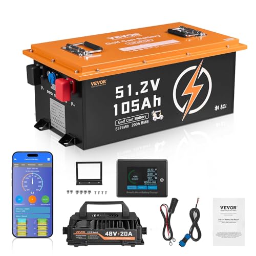 VEVOR 48V 105Ah Lithium Battery