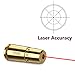 EZshoot Bore Sight 9mm Red Laser Boresighter with 4 Sets of Batteries