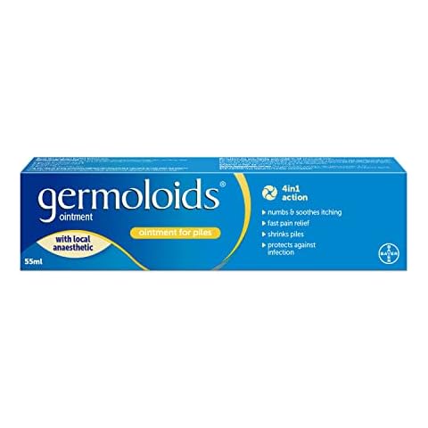 Germoloids Triple Action Piles Ointment 55 ml Cover