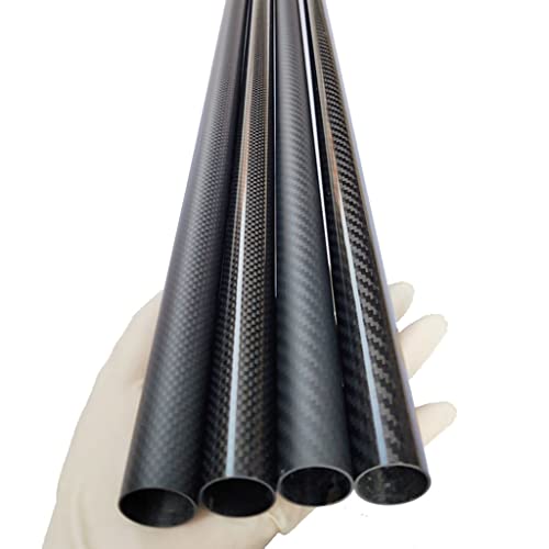 Tube En Fibre De Carbone 3K - Diamètre 10 à 25 Mm, 50 Cm De Long, Fini Brillant/mat
