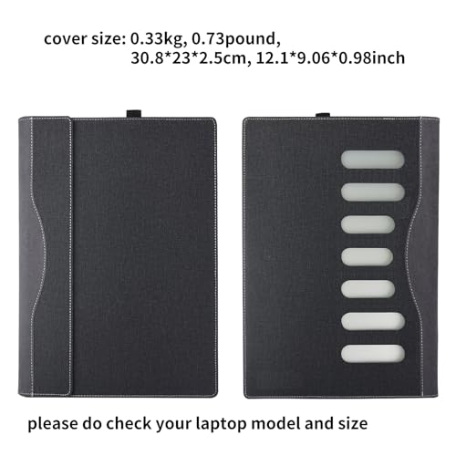 Funda para Laptop 13.8 pulgadas Modelo 2036 Forubar Negra miniatura 4