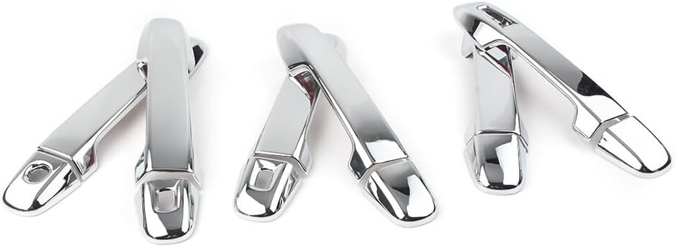 Door Handle Catch Cover Chrome Compatible with Voxy Noah R80 2014-2018 Left + Right Side