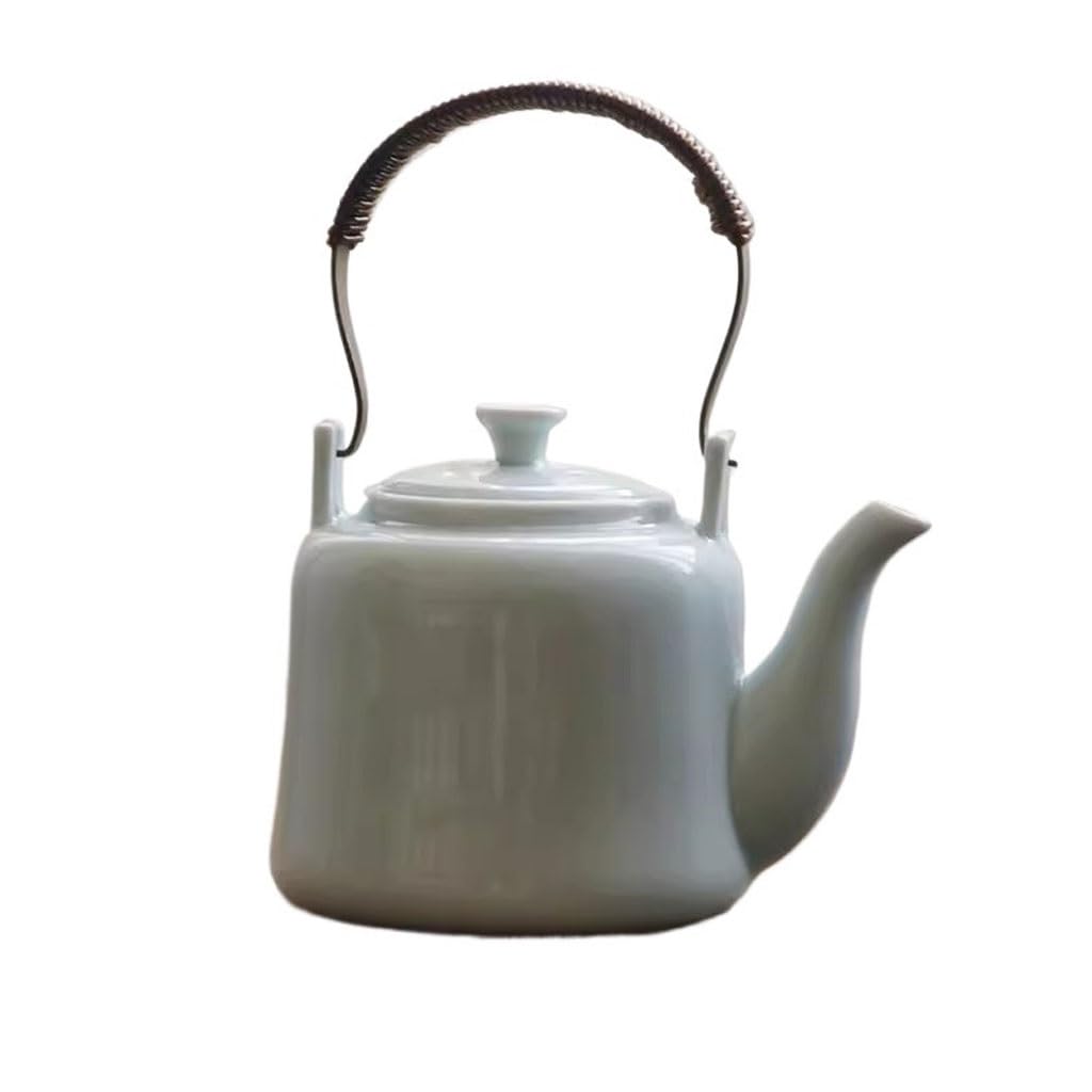 BTYQKZVPM Japanese ceramic tea pot, Ceramic Teapot Single Pot Household Handle Kettle Porcelain