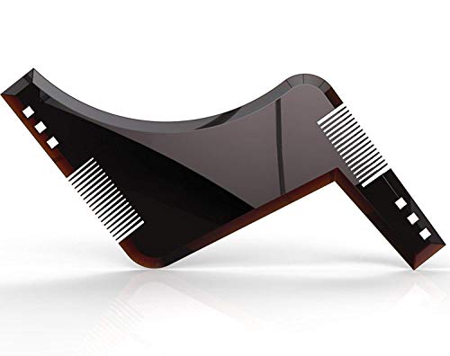 Image of Morges Beard Shaper Styling And Shaping Comb To Style Your Beard Shaper Edging Beards Facial Hair Trimmer For Jaw Line Cheek Neck