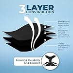 Voyager Step-in Lock Pet Harness - All Weather Mesh, Adjustable Step in Harness for Cats and Dogs by Best Pet Supplies - Black, S - Image 5