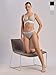 Calvin Klein Women's Modern Logo Bikini 3-Pack, Black/White/Grey Heather, Medium