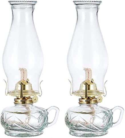 Retro Petroleumlampe Mit Verstellbarer Flamme - Winddichte Öllampe Für Innen