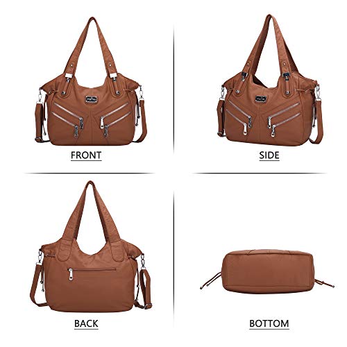 Angelkiss Purses And Handbags Middle Size Tote Hobo Bags For Woman Soft Leather Cross Body Shoulder Bag Ladies Satchel Bag #TOP26