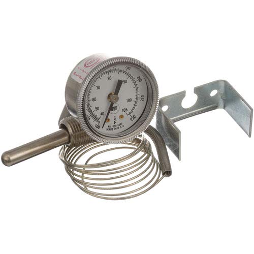 Mavrik Exact Fit for American Dish Service 299-1005 Gauge, Temperature - 100-220, Rear Palnut - Replacement Part
