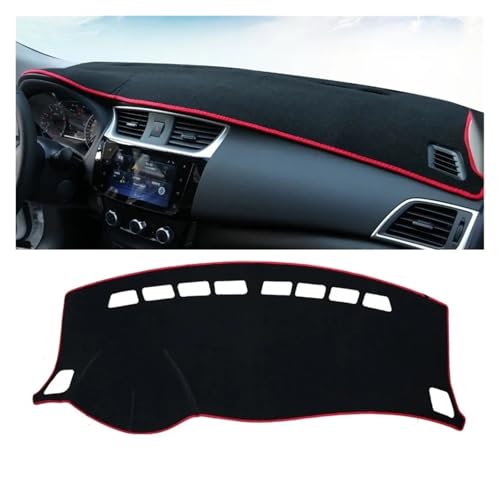 Alfombrilla de tablero para Nissan Sentra B17 viajes de verano
