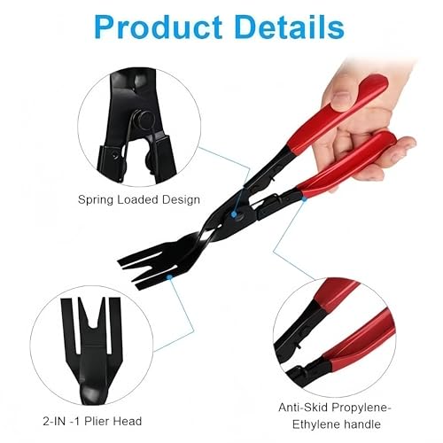 Kit de ferramentas de corte e remoção de painel de áudio de porta de painel de carro de 19 peças, co