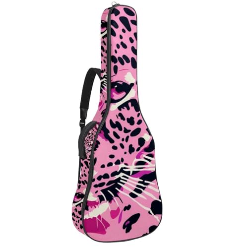 Housse guitare acoustique rose : transportez votre passion sans effort