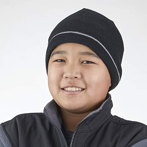 image for VIA by SKL Style Kid's Beanie, Black, One Size