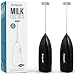 Milk Frother Handheld, Coffee Frother Battery Operated - Electric Whisk Coffee Stirrers, Milk Foamer, Mini Mixer | Useful Gifts to Create Froth for Bulletproof Coffee, Cappuccino & Latte | 2 Pack