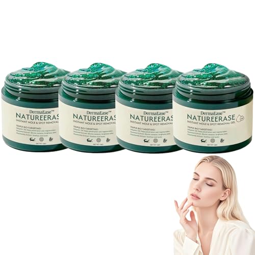Pertyuonbg DermaEase Natureerase Instant Mole Spot Removal Gel,Purifying Gel That Effectively