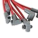MSD 32749 Super Conductor Spark Plug Wire Set, Red