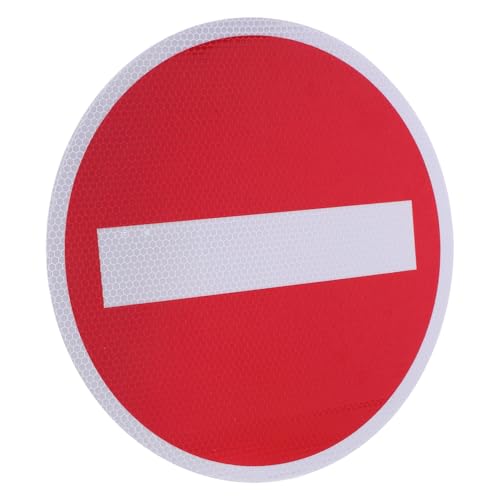 Panneau d'interdiction en matériau solide et durable pour la signalisation de parking