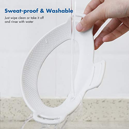 KIWI design Headset-draagriem Compatibel met Quest 2 VR-headset, vervanging voor Elite-riem en vermindering van hoofddruk Accessoires voor Quest 2-riem en verbeterde ondersteuning en wrijving - Afbeelding 5