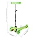 Hikole Scooters for Kids & Toddlers, 3 Wheels Mini Height-Adjustable Kick Scooter with 3 LED Light Up Wheels, Good Gifts for Children Boys Girls 4 to 8 Years Old