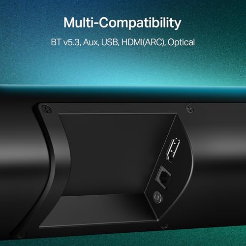 Image of Boat Aavante Prime 5.1 5050D, Dolby Audio, 500W, 5.1CH w /Wired Subwoofer & Wireless Satellites, Scan QR Code for Installation Bluetooth Sound bar, Home Theatre Soundbar Speaker (Premium Black)