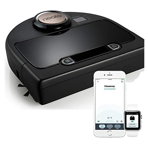 Neato 945-0181 Botvac-Connected Staubsaugerroboter Schwarz/Grau Cover