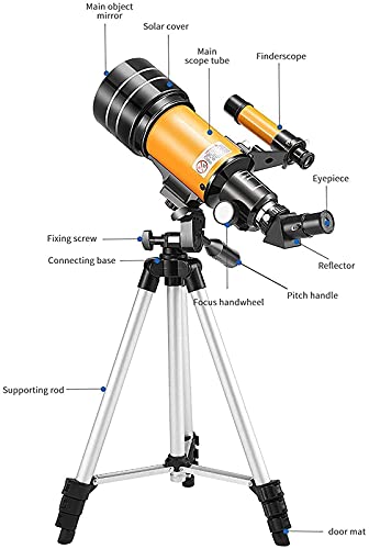 QHYTL mit Stativ und Stativ-Handyzubehör, astronomisches Teleskop mit und wasserdicht, 30070 4K 70 mm Super-Tele… – Bild 3