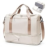 【Sac de voyage avec une large application】 Le sac de sport est un compagnon parfait et fiable pour les sports d'intérieur et d'extérieur. C'est un excellent sac à bandoulière pour l'entraînement, les voyages, les activités sportives, le tennis, le yoga, la pêche, la chasse, le camping, la randonnée et de nombreuses activités de plein air. Convient comme sac de sport, bagage à main, sac de voyage, sac de week-end, sac d'objets personnels, etc.