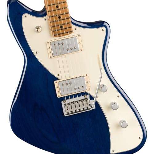 Fender Limited Edition Player Plus Meteora MN Sapphire Blue Transparent guitare électrique avec housse deluxe - Les Beatles, Paul McCartney, John Lennon, RIngo Starr, George Harrison Fender Limited Edition Player Plus Meteora MN Sapphire Blue Transparent guitare électrique avec housse deluxe – Image 8