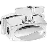 Support de montage pour tom - le support de pied de batterie est fabriqué en alliage, un matériau fiable qui contribue à améliorer la durabilité et la longévité de l'instrument et des accessoires de batterie