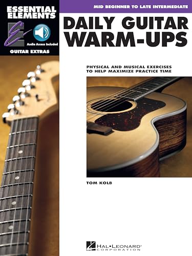 Daily Guitar Warm-Ups: Physical and Musical Exercises to Help Maximize Practice Time | Online Audio Access | Guitar Exercises for Speed and Accuracy | TAB Technique Method for Right and Left Hand