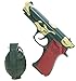 Price comparison product image Toyland® Army Style Hand Grenade & Pistol With Light & Sound Toy Weapon Set - Role Play - Fancy Dress