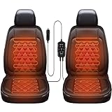 BesBet Autositzauflage, Winter Sitzschoner Auto Vordersitze Bequemer Auto...