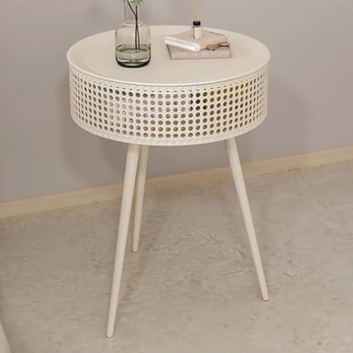 Table basse en fer forgé petite table d'appoint salon élégante