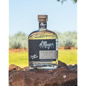 Buy El Mayor Blanco Tequila 100% Blue Agave – Crafted by 4th Generation Distillers for the Perfect Margarita or Paloma, 40% ABV – El Mayor