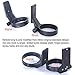iShoot Lens Collar Compatible with Nikon AF-S NIKKOR 200-500mm f/5.6E ED VR, Lens Tripod Mount Ring Support Bracket Holder, Bottom is ARCA Fit Quick Release Plate for Tripod Ball Head ARCA-Swiss Type