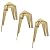 General Tools Pencil Compass and Scriber, Adjustable up to 8 inches, 3 Pack 843/3 , Gold
