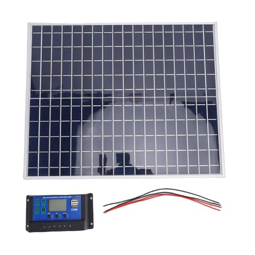Panneau solaire polycristallin 22W pour l'autonomie en camping-car et bateau - 7