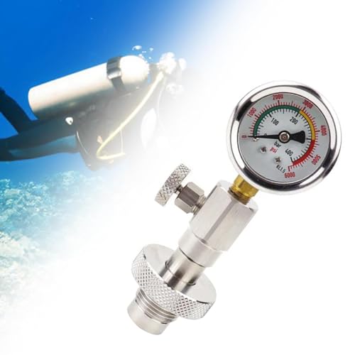 Contrôle de pression de réservoir de plongée kowaku pour exploration BCD