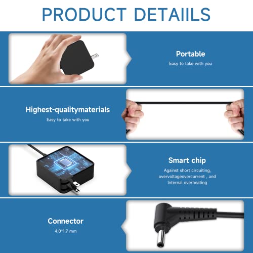 65W Laptop Charger For Lenovo Ideapad 130 130-15Ast 130-15Ikb 130-14Ikb 330S 110S 330 110 110-15Isk 320 310 310-15Isk 110S-11Ibr 120S 120S-14Iap 100-151By Adlx65Ccgu2A Flex 4 5 1470 1570 1580 #TOP5