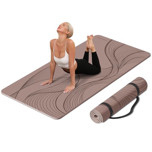 PAIDU Large Yoga Mat 72'x36'x10mm Non-Slip...