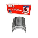 DNJ MB190 Main Bearings Set Standard for 2010-2021 Hyundai, Kia Accent, Elantra, Elantra GT 1.6L L4 16V DOHC 1591cc