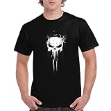 Fan Art Camiseta de HOMBRE Punisher Castigador 004 5XL