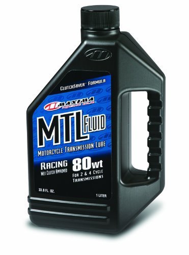 Maxima MTL-R 80WT Motorcycle Transmission/Clutch Fluid 1L