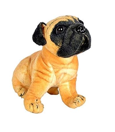 Small Stuffed Pug Dog Teddy Best Gift 