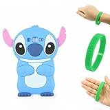 Galaxy On 5 Case,Galaxy On 5 Cartoon Silicone Case,Bat King Cartoon Alien Dog With Pink Ears Silicon Gel Rubber Case Cover Skin for Samsung Galaxy On 5 G550(2015)(Alien Dog Blue)