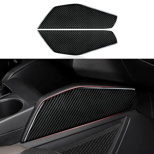 Image of Youtaiche Carbon Fiber Sticker Car Gear Shift Panel Sides Cover Trim Decal for Ford Bronco Sport 2021 2022 2023 2024 Interior Accessories