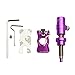 SHARROW Tir à l'arc Repose Flèche Magnétique Réglable Main Gauche Droite avec Coussin Plongeur Cushion Plunger pour Arc Recourbé Classique (Violet)