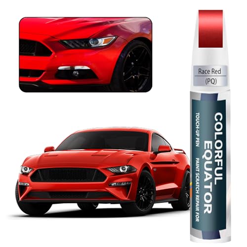 Image of PQ Race Red Touch Up Paint for Ford, Car Paint Pen Scratch Repair Two-In-One Touch Up Paint, Premium Car Scratch Remover for Deep Scratches