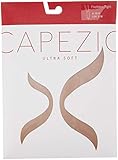 Capezio Womens Footless W Self Knit Waist Band Tight, Light Suntan, Small-Medium US